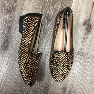 Adam Tucker Me Too Yale Loafer in Animal Print 7.5